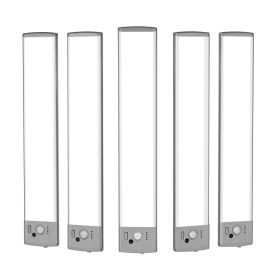 VEVOR Under Cabinet Lighting, 5 PCS, 68 LED Motion Sensor Lights, Rechargeable Battery Operated Closet Lights with Remote Control